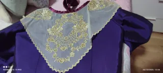 Traje Fallera Morado Talla 44-46