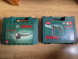Taladro Bosch PSB 500 RE y Radial Bosch PWS720-115