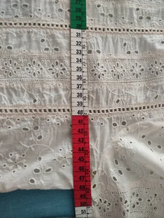 Blusa antigua bordada