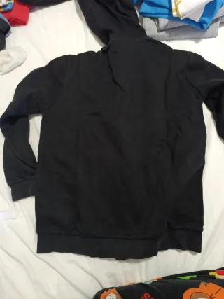 Sudadera Adidas Negra Cremallera Talla M