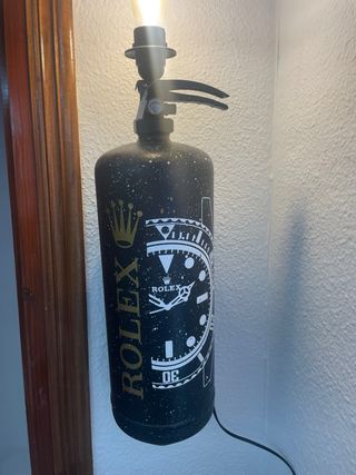 Lámpara Extintor Rolex