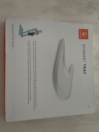 Nuovo vassoio bianco Stokke Tripp Trapp