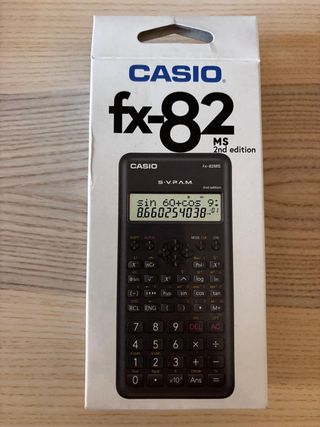 Calculadora Científica Casio fx-82 MS 2nd Ed.