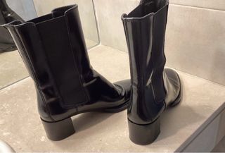 Botines Piel Negro Talla 39