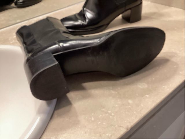 Botines Piel Negro Talla 39