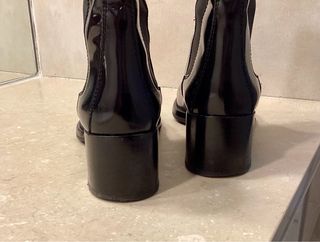 Botines Piel Negro Talla 39