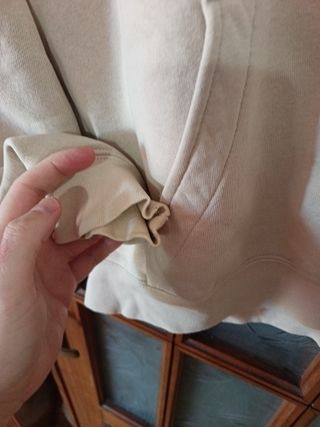 Sudadera Columbia Beige con Capucha