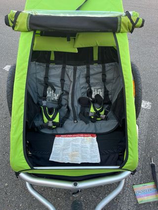 Carro Croozer Dúo Paseo y Bicicleta. topé gama.