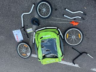 Carro Croozer Dúo Paseo y Bicicleta. topé gama.