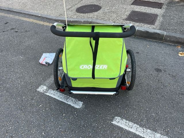 Carro Croozer Dúo Paseo y Bicicleta. topé gama