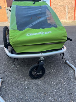 Carro Croozer Dúo Paseo y Bicicleta. topé gama.