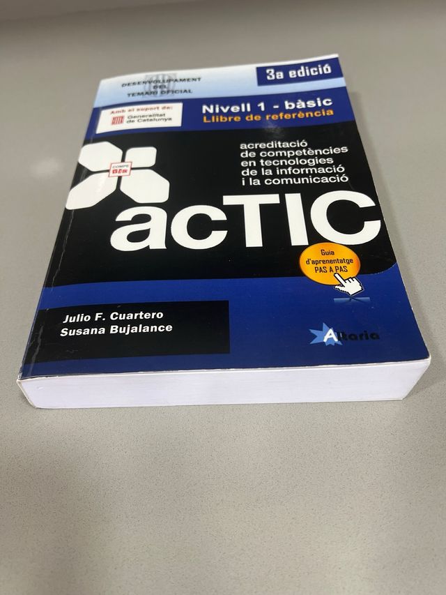 Certificacions ACTIC: Nivell 1 - bàsic (Catalan...