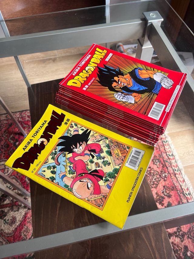Lote de 13 cómics de Dragon Ball Z serie roja
