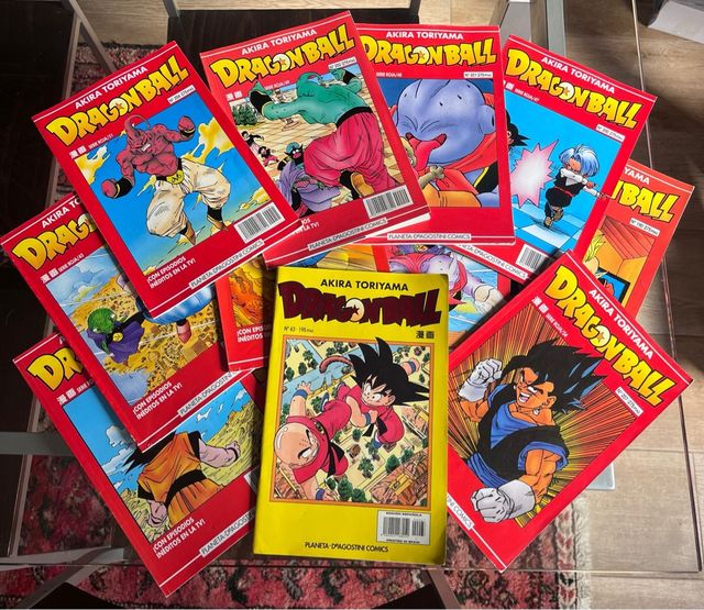 Lote de 13 cómics de Dragon Ball Z serie roja