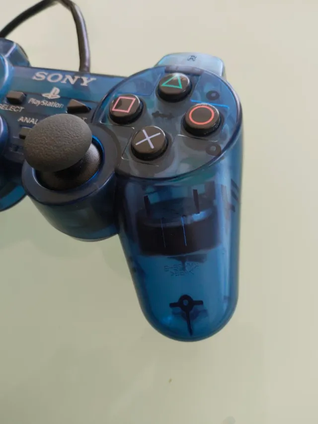Mando PS2 DualShock 2 ocean blue