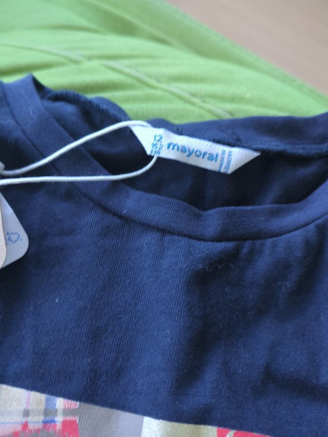 Camiseta Mayoral Manga Larga Talla 12