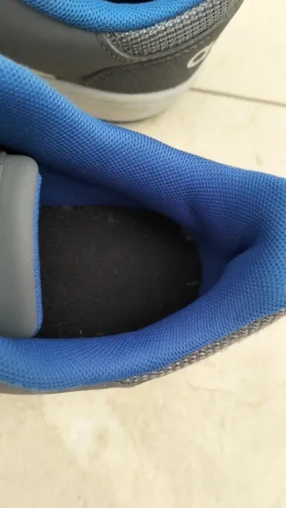 Tênis Adidas Infantil Cinza c/ Velcro