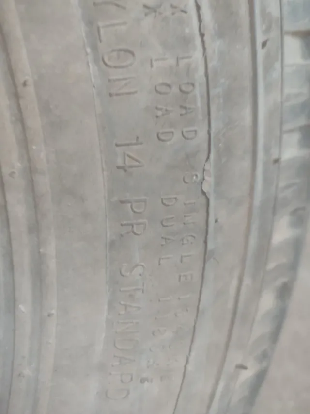 Ruedas Remolque 7/00/16 14 Lon