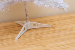 Árbol de Navidad blanco de sobremesa