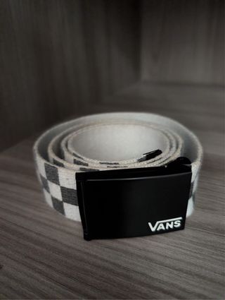 Cintura Vans a scacchi uomo misura 110 cm