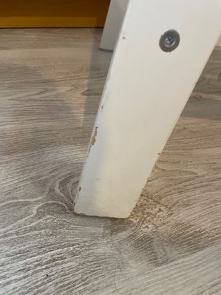 Caballete IKEA blanco madera