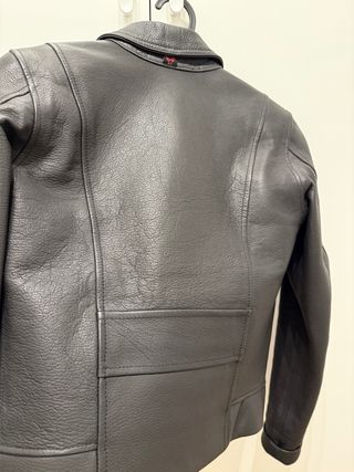 Chaqueta Cuero Impermeable Avirex Gore-Tex Mujer