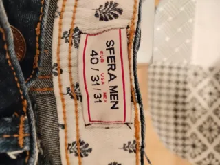 Pantalón vaquero corto hombre azul