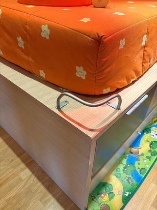 Cama nido con 2 camas y 4 cajones