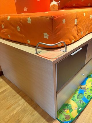 Cama nido con 2 camas y 4 cajones