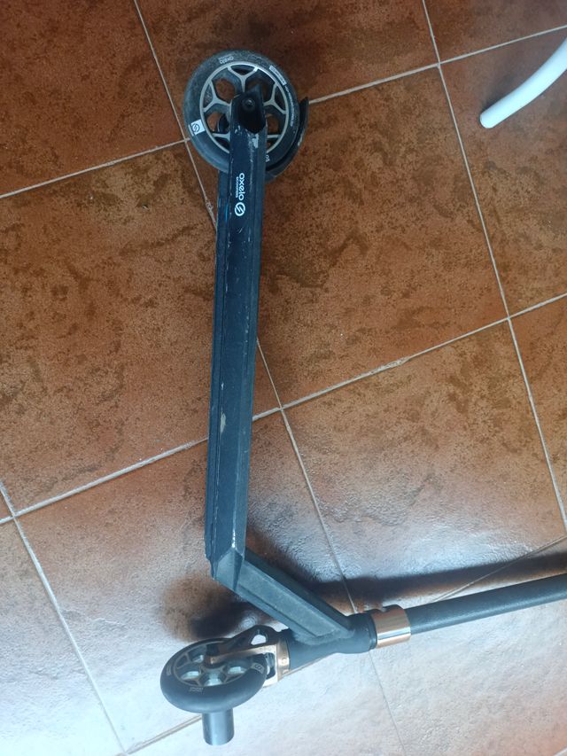 Patinete plegable negro