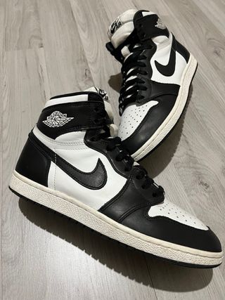 Air Jordan 1 High '85 Black White Taglia 43
