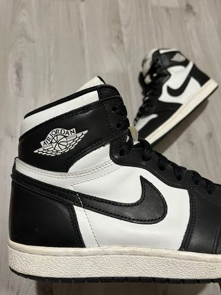 Air Jordan 1 High '85 Black White Taglia 43