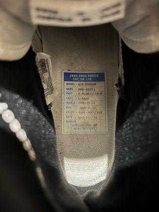 Air Jordan 1 High '85 Black White Taglia 43