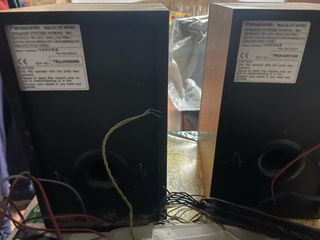 Pareja Altavoces Panasonic SB-PM25 Plata