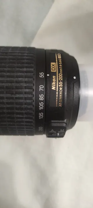 Objetivo Nikon AF-S Nikkor 55-200mm