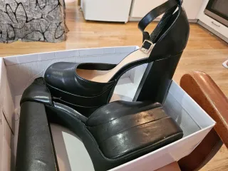 Zapatos de plataforma negros