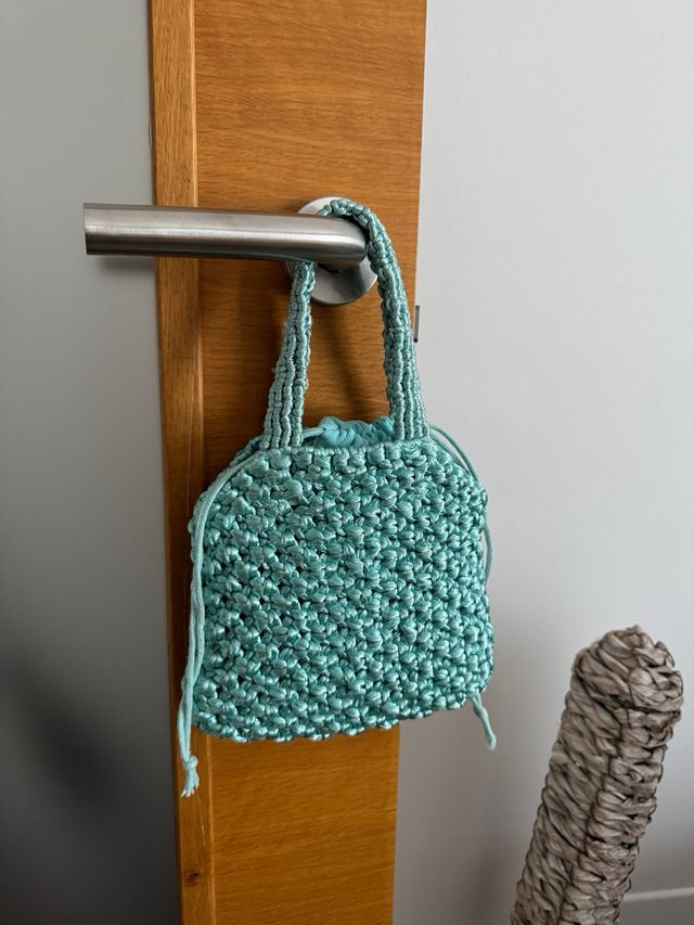 Bolso mini color turquesa