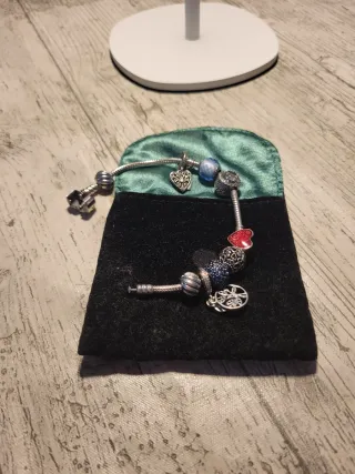 Pulsera Pandora Plata con charms