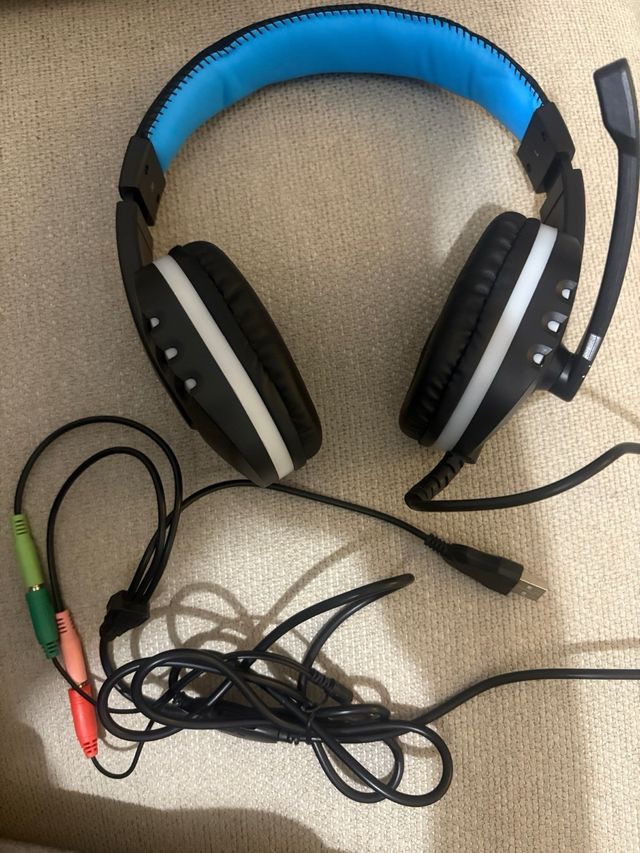 Cascos Gaming iWotto con Luces LED 