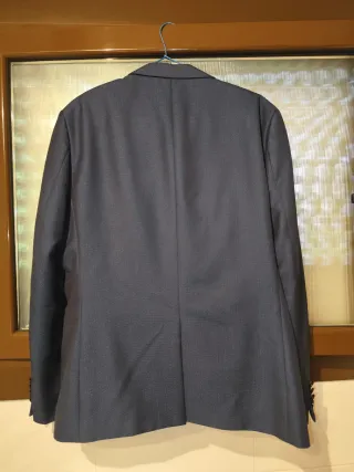 Traje Azul Claro Talla 50 Impecable