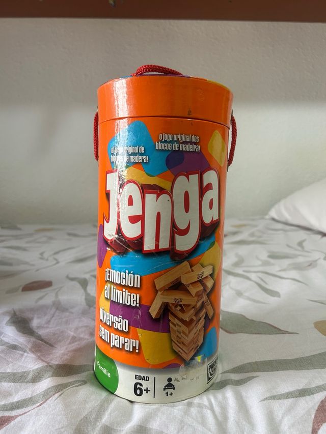 Juego Jenga Original Bloques Madera