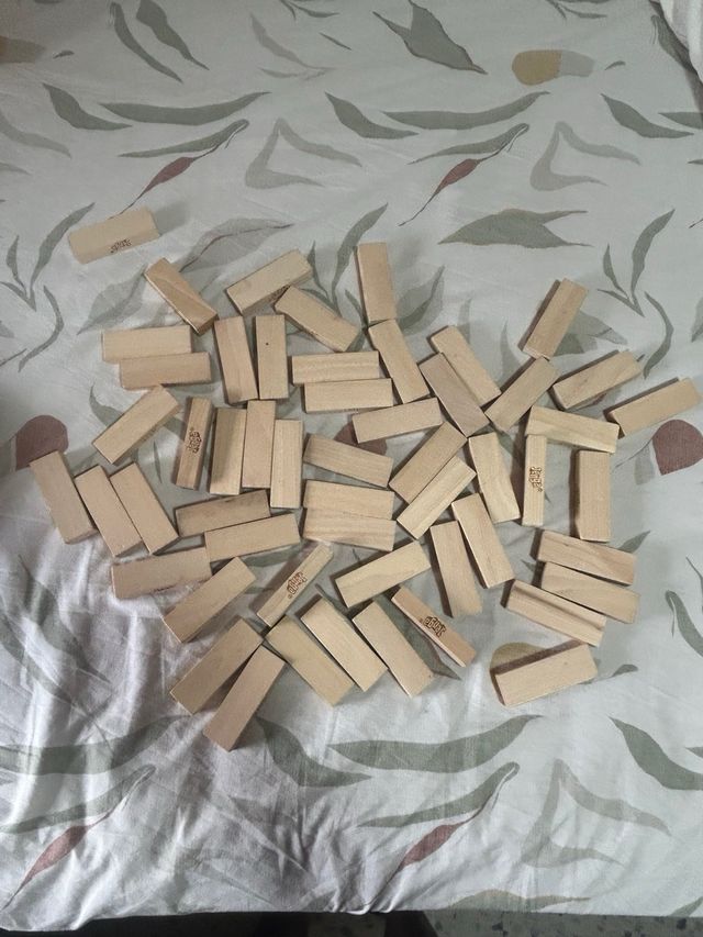 Juego Jenga Original Bloques Madera