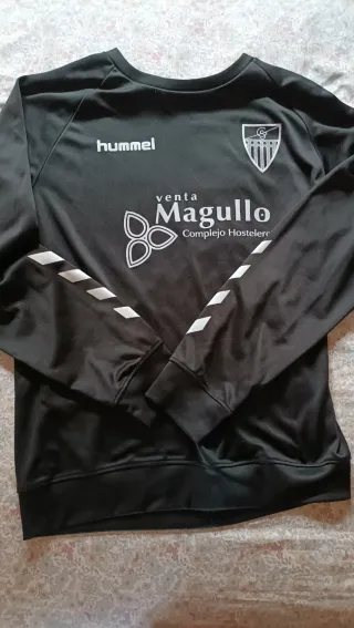 Sudadera Gimnástica Segoviana Hummel Negra