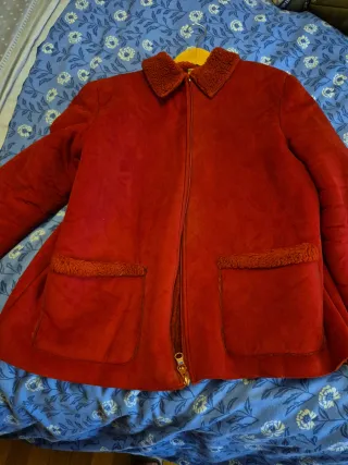 Chaquetón Angelina y Borrego Rojo