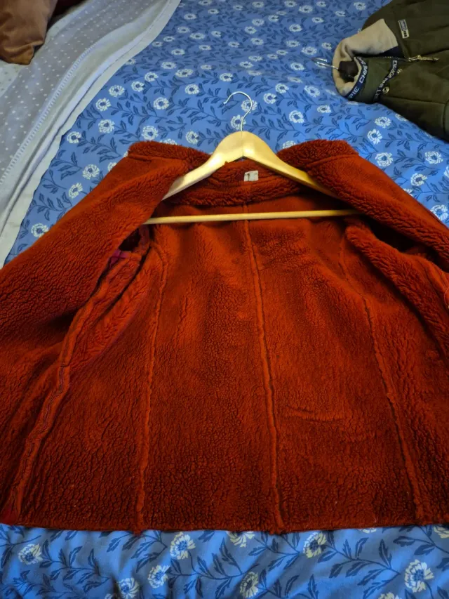 Chaquetón Angelina y Borrego Rojo