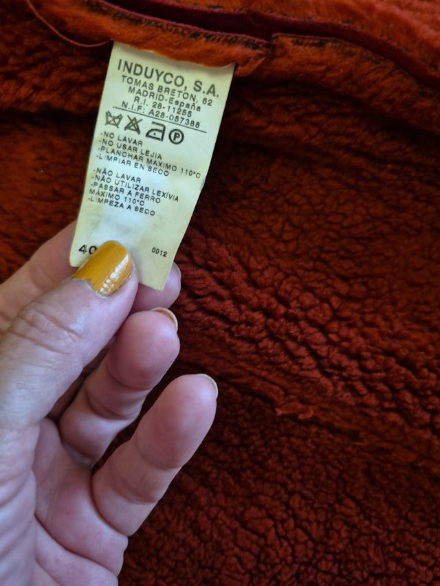 Chaquetón Angelina y Borrego Rojo