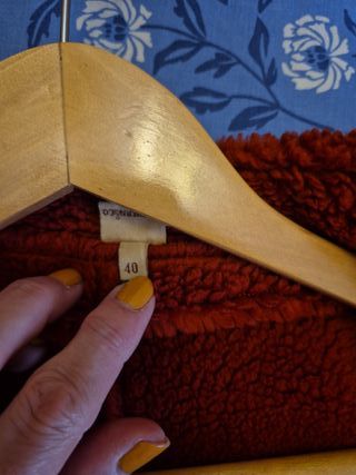 Chaquetón Angelina y Borrego Rojo