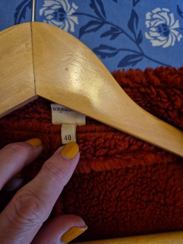 Chaquetón Angelina y Borrego Rojo