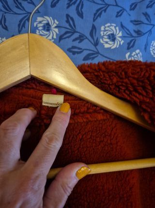 Chaquetón Angelina y Borrego Rojo