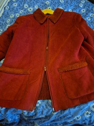 Chaquetón Angelina y Borrego Rojo